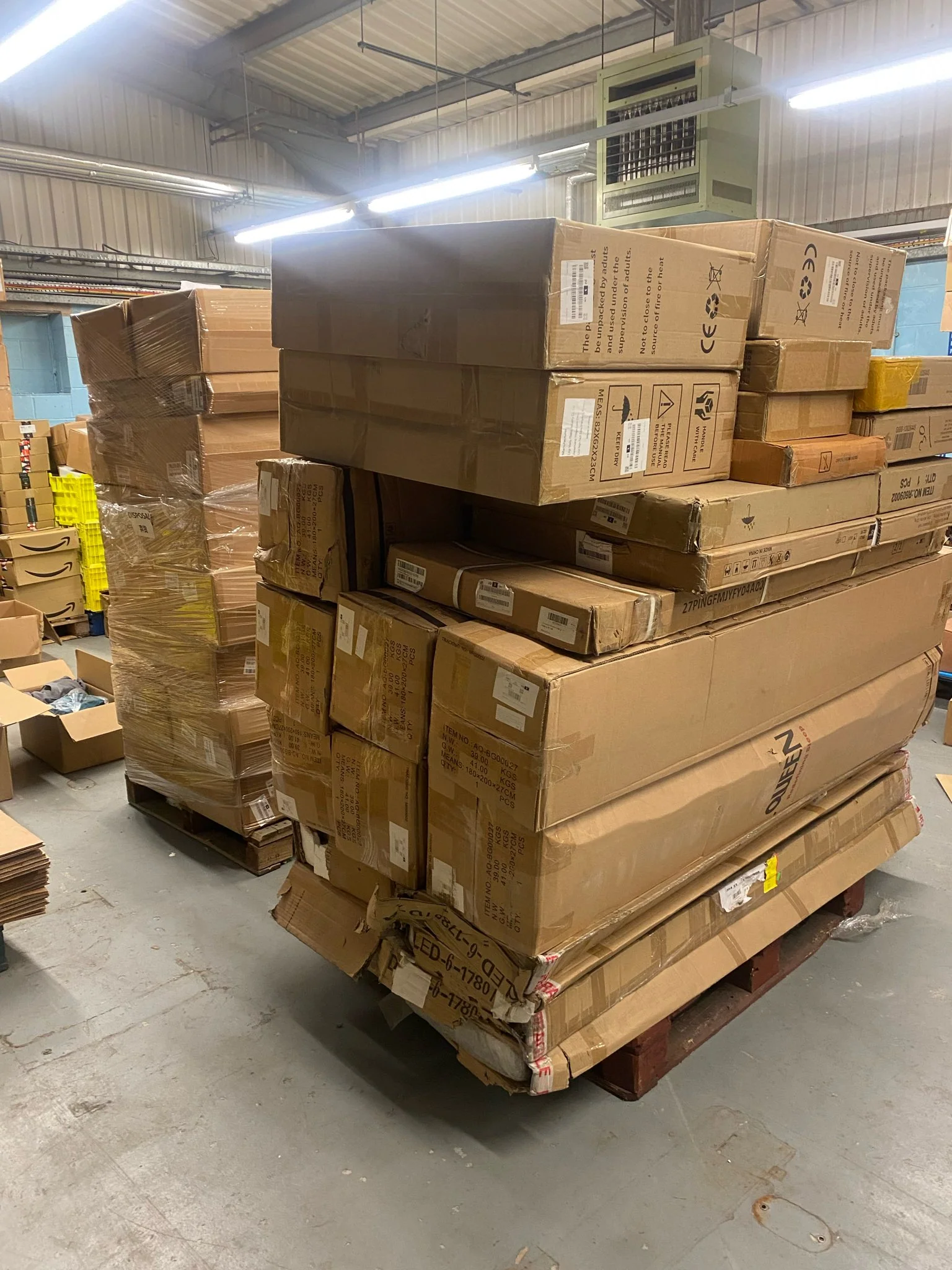 Amazon Customer Returns Pallets