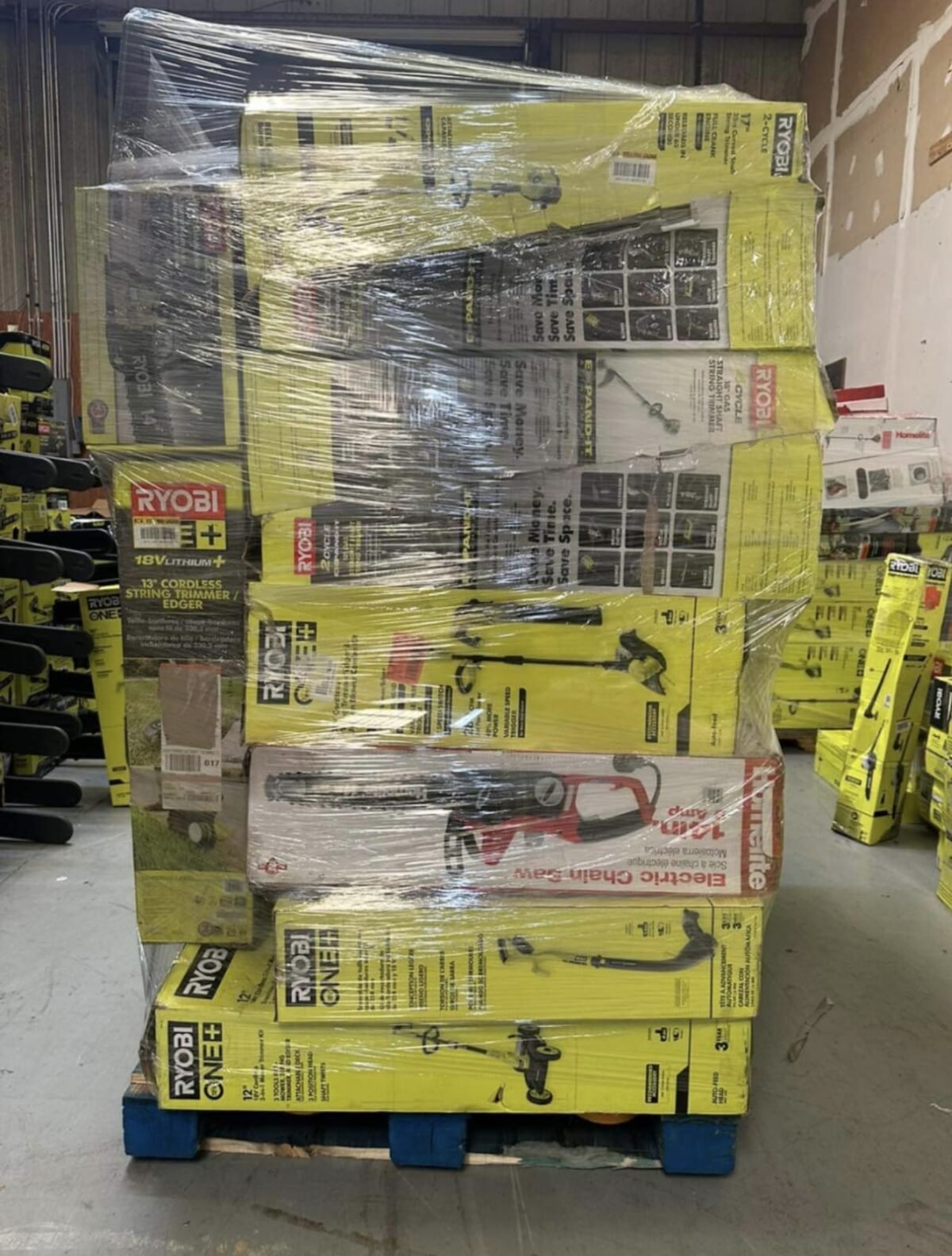 Wholesale Ryobi Tools Pallets