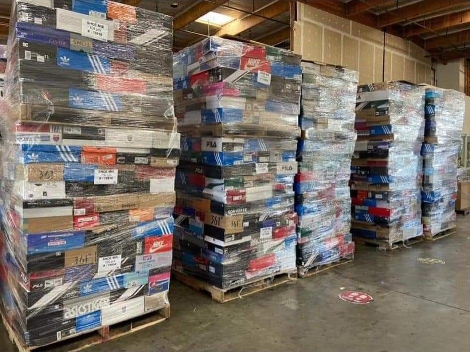 Amazon Mix Brand Shoe Pallets