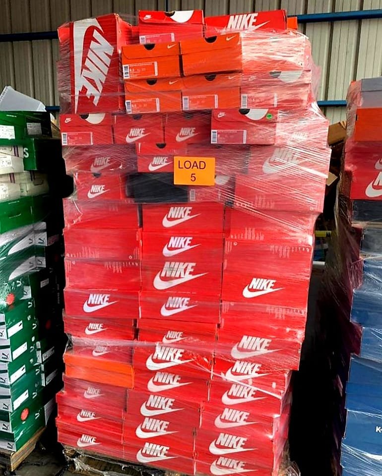 Nike Liquidation Sneakers Pallets