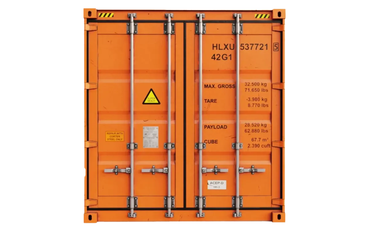 40ft Standard Container For Sale