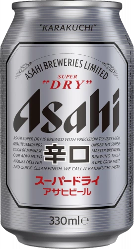 Asahi Super Dry Cans 24x330ml