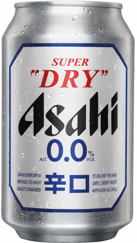Asahi 0.0 Cans 24x330ml