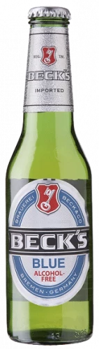 Becks Blue Alcohol Free 0% Pilsner Bottles 24x275ML