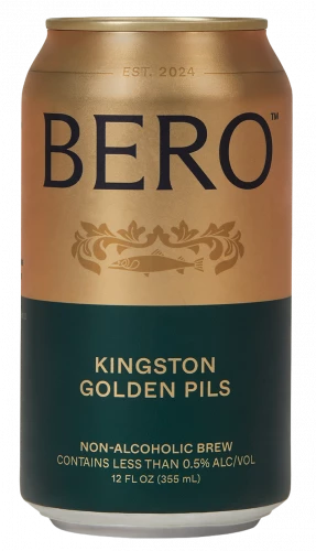 Bero Kingston Gold Pils lager cans 0% 24x330ml