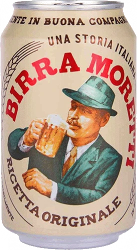 Birra Moretti Cans 24x330ml