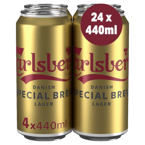 24x440ml Carlsberg Special Brew Lager Cans
