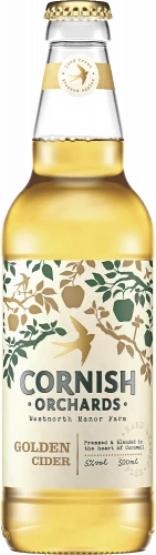 Cornish Orchards Gold Cider Bottles 12x500ml