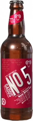 Gadds No.5 Bitter Ale Bottles 12x500ml