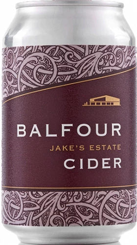 Balfour Jake's Estate Cider 12x330ML Cans