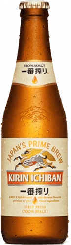 Kirin Ichiban Beer Bottles 24x330ml