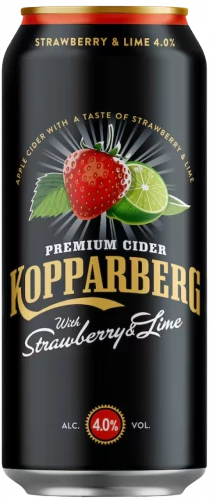 Kopparberg Strawberry & Lime Cider Cans 24x330ml