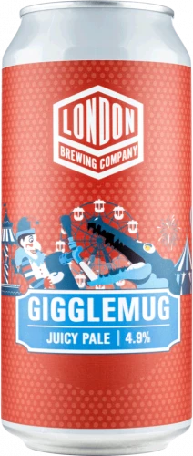 London Brewing Company Gigglemug Hazy Pale Ale Cans 24x440ml