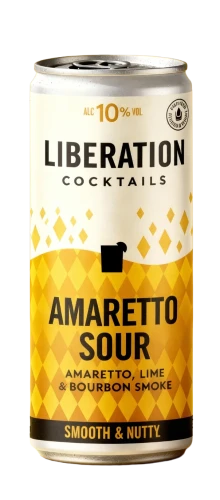Liberation Cocktail Amaretto Sour Cans 12x150ml