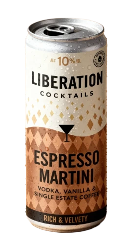 Liberation Cocktail Espresso Martini Cans 12x150ml