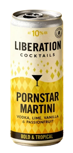 Liberation Cocktail Pornstar Martini Cans 12x150ml
