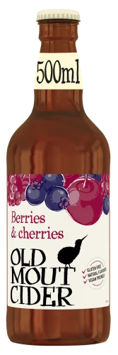 Old Mout Berries & Cherries Cider Bottles 12x500ml