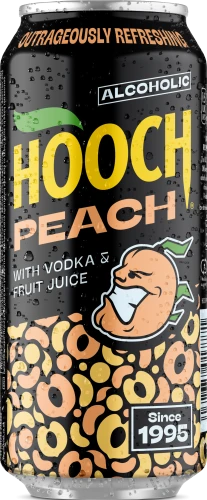 Hooch Peach Cans 24x440ml