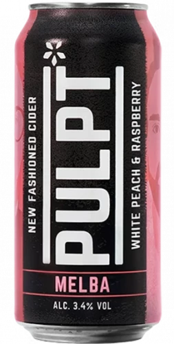Pulpt Melba White Peach & Scottish Raspberry Cider 12x500ml