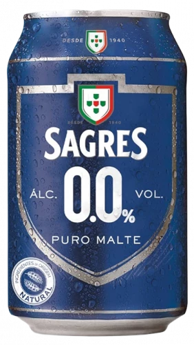 Sagres 0.0% cans 24x330ml
