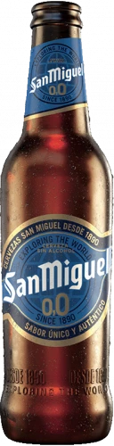 San Miguel Non Alcoholic Lager Bottles 24x330ml