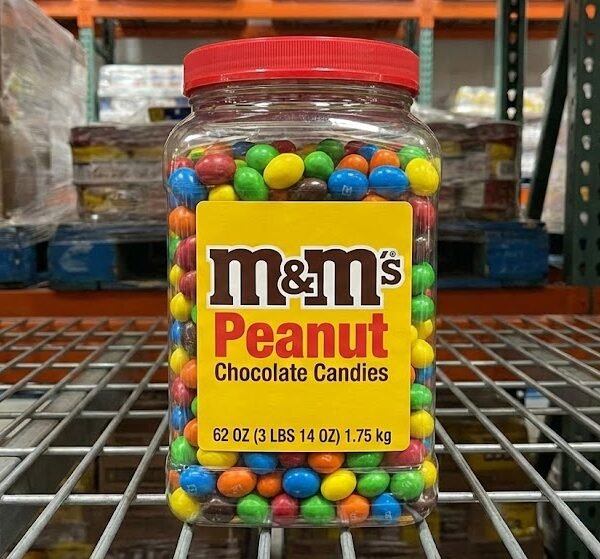 M&M's Peanut Chocolate Candies 62oz Wholesale